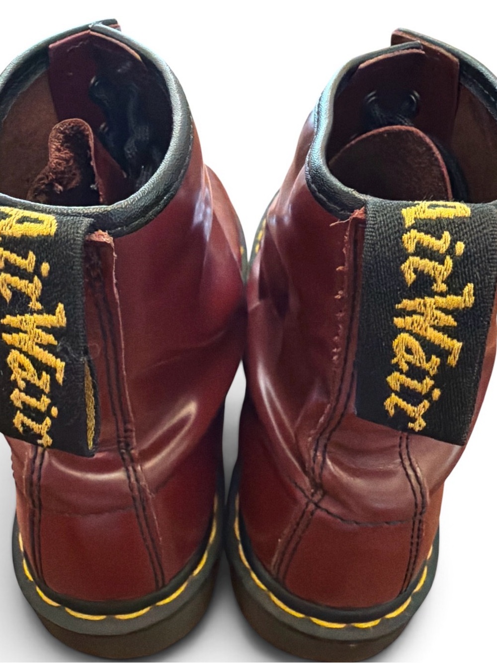 Dr. Martens 1460 Oxblood Leather 8-Eye Boots Size UK 8 M9 W10 - Picture 3 of 4
